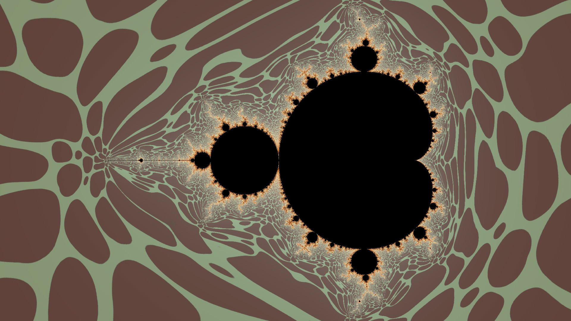 Textured Mandelbrot Image