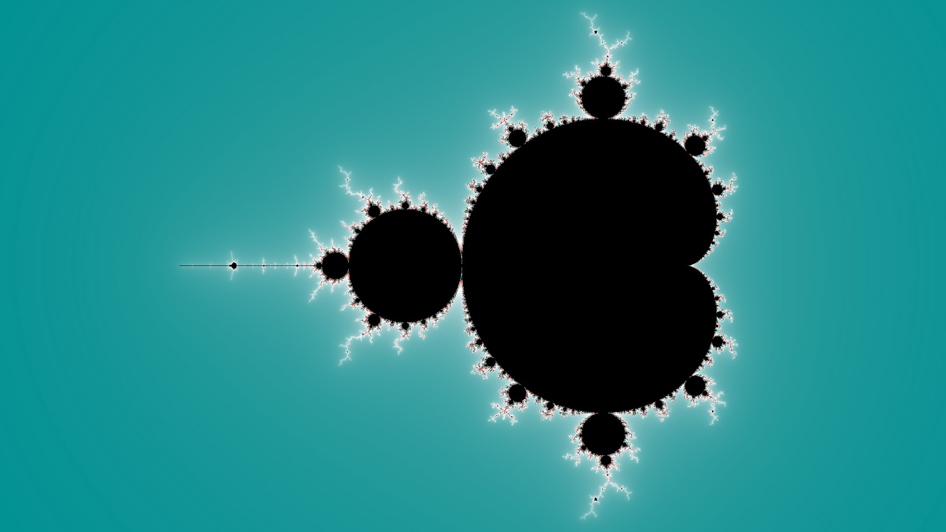 Recolored Mandelbrot set