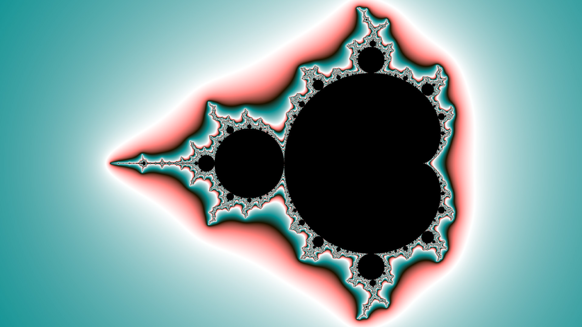 Recolored Mandelbrot set
