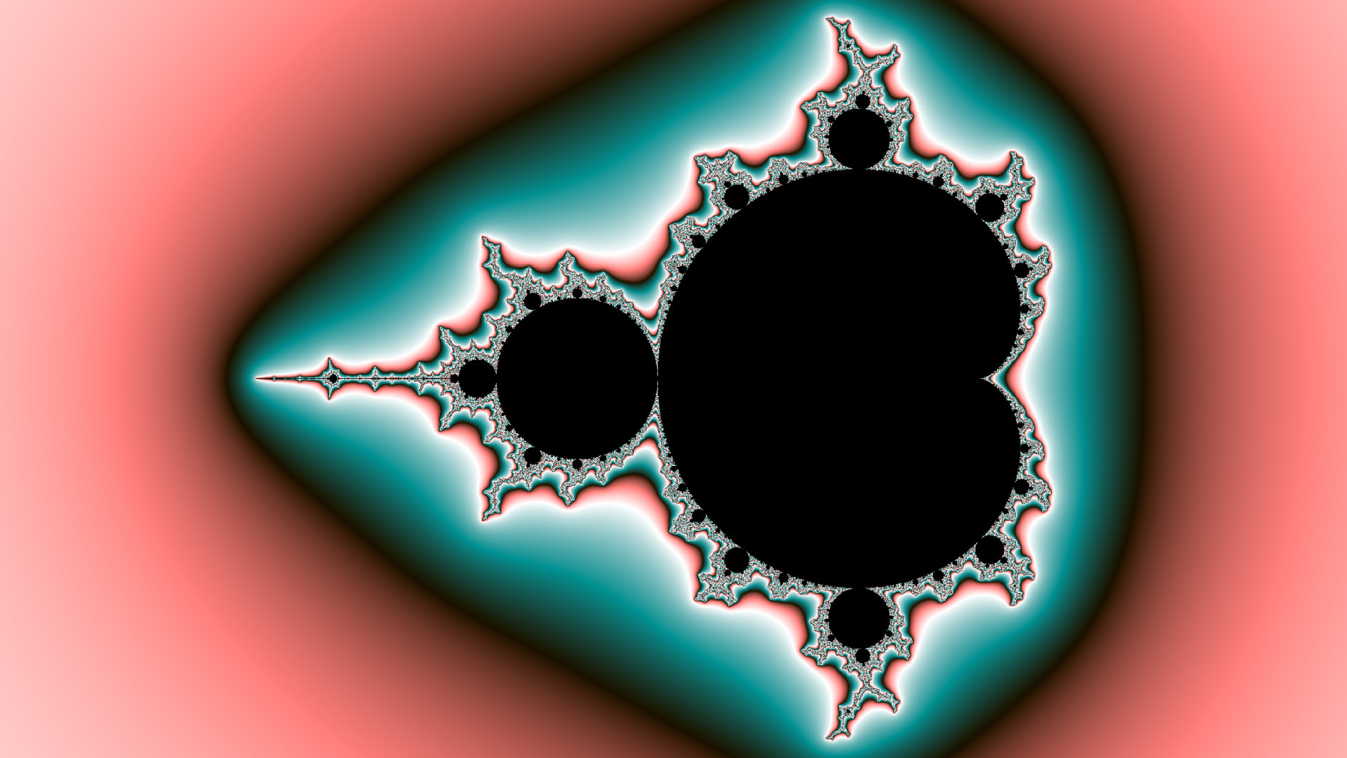 Recolored Mandelbrot set
