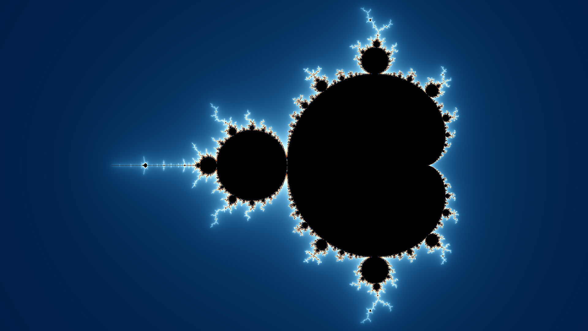 Continuous escape-time coloring